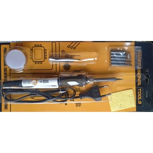 Temperature Control Soldering Iron With 4 Multi - function Tip + sponge - 908 220v 60w price