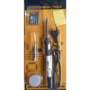 Temperature Control Soldering Iron With 4 Multi - function Tip + sponge - 908 220v 60w price