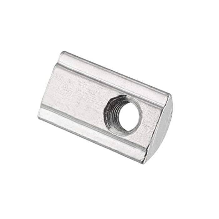 21mm x 13mm x 7mm M8 T Nut, Roll Ball Elastic Nuts For 4040