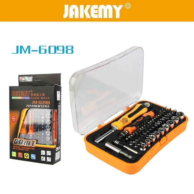 Jakemy Jm6098 Jm 6098 66 In 1 Professional Screwdriver Repair Tool Set