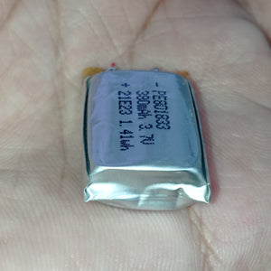 23mm x 28mm x 10mm 3.7v 740ma Li Ion Battery