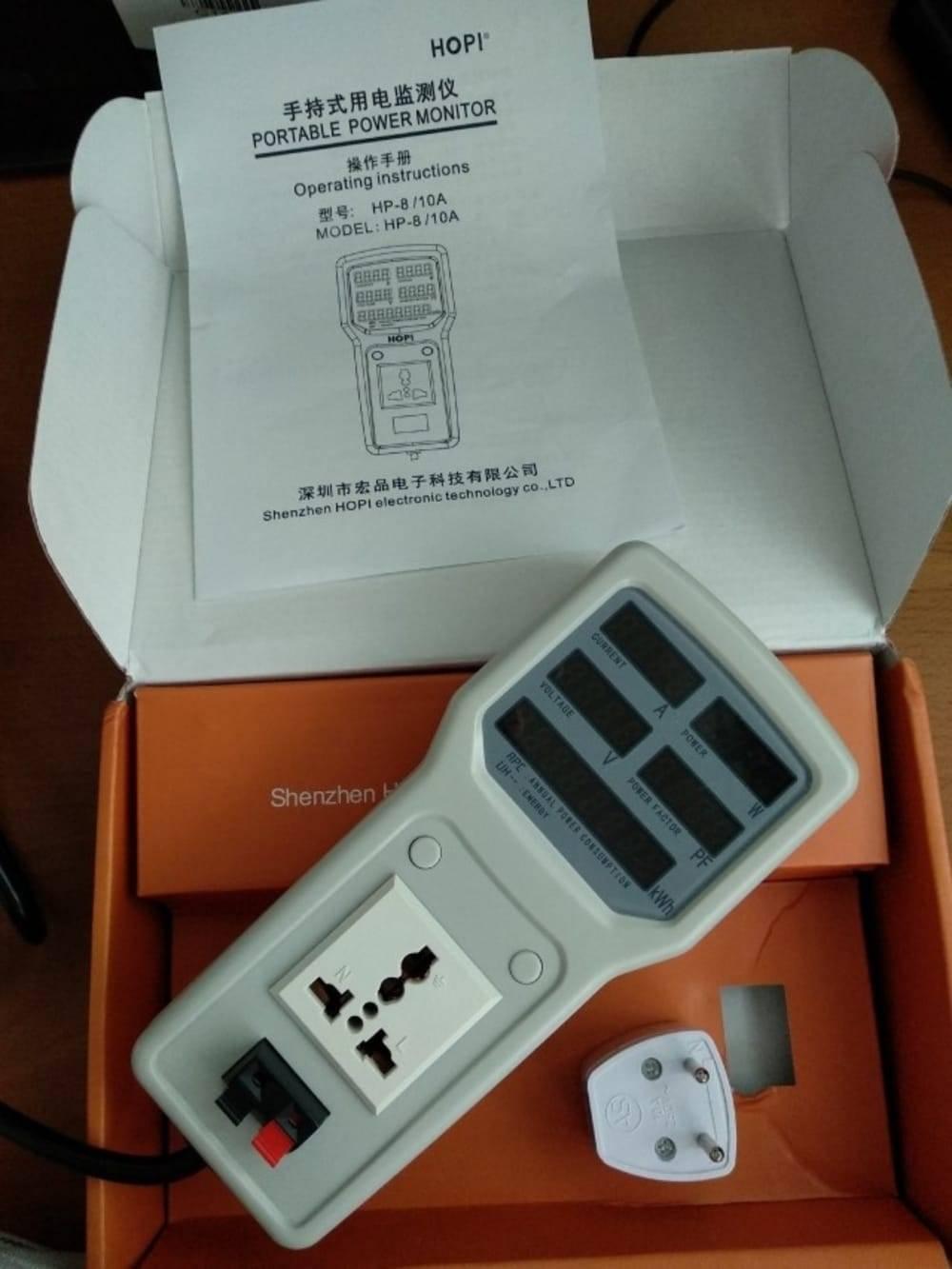 2400w 100v-240v 10a Power Meter Analyzer Hp8