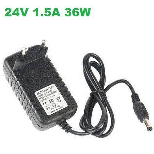 24v 1.5a Ac Dc Power Supply Adapter Charger