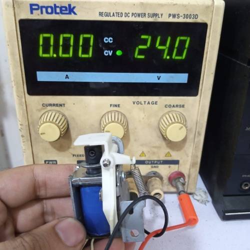 Used 1 Piece Dc Solenoid Electromagnet In Mix Shape
