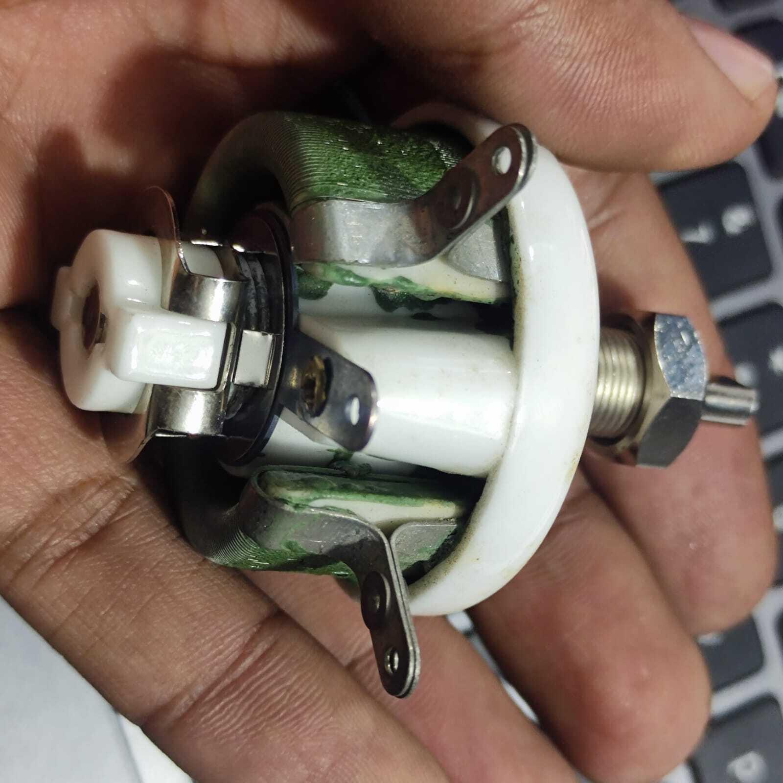 25w 1k Ohm High Power Wire Wound Potentiometer, Rheostat, Variable Resistor