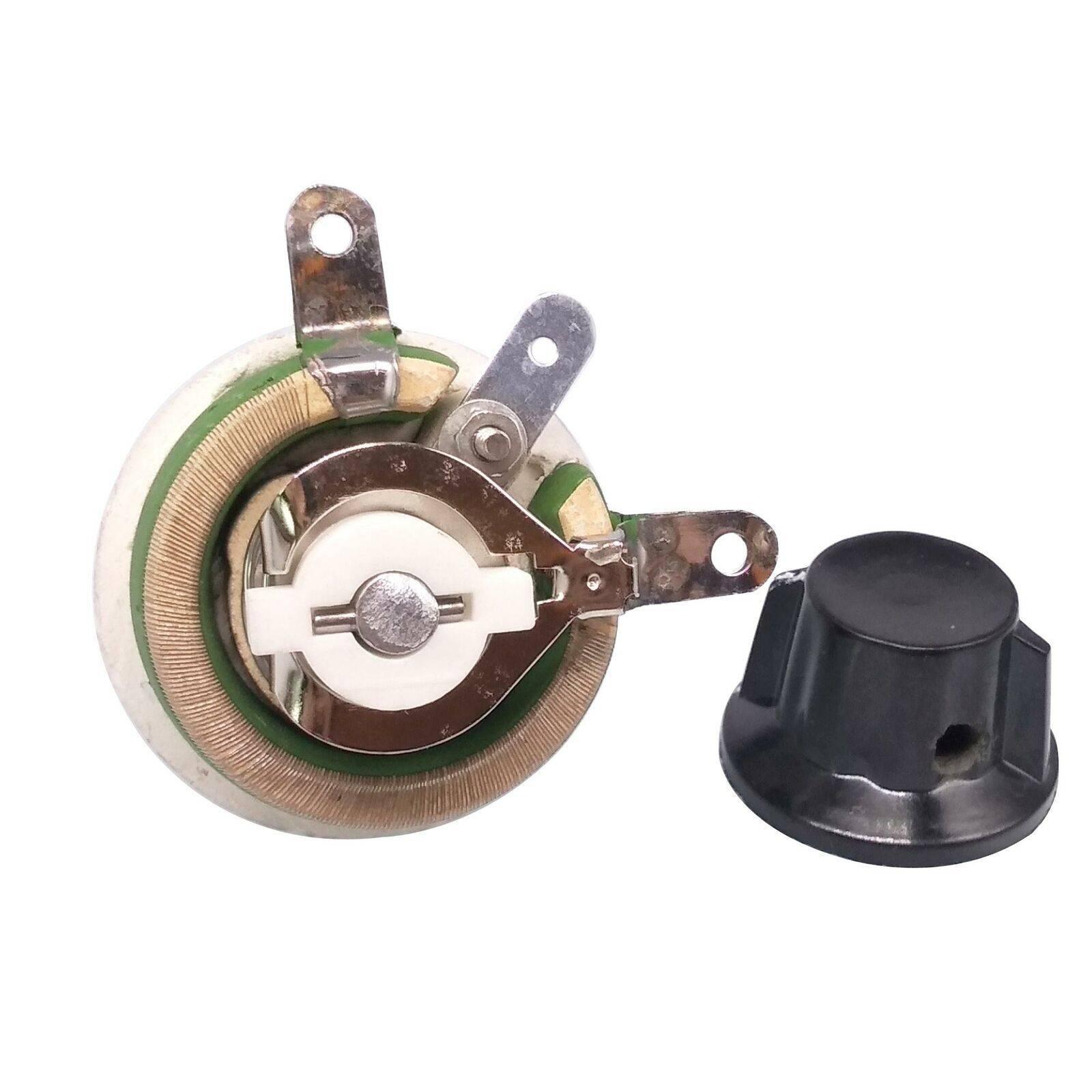 25w 1k Ohm High Power Wire Wound Potentiometer, Rheostat, Variable Resistor