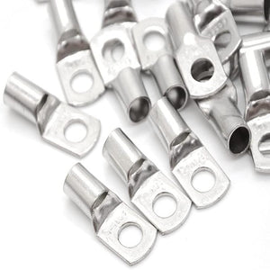 25mm Tinned Copper Cable Lug with 5mm Bolt Hole | Inverter Battery Terminal Lug