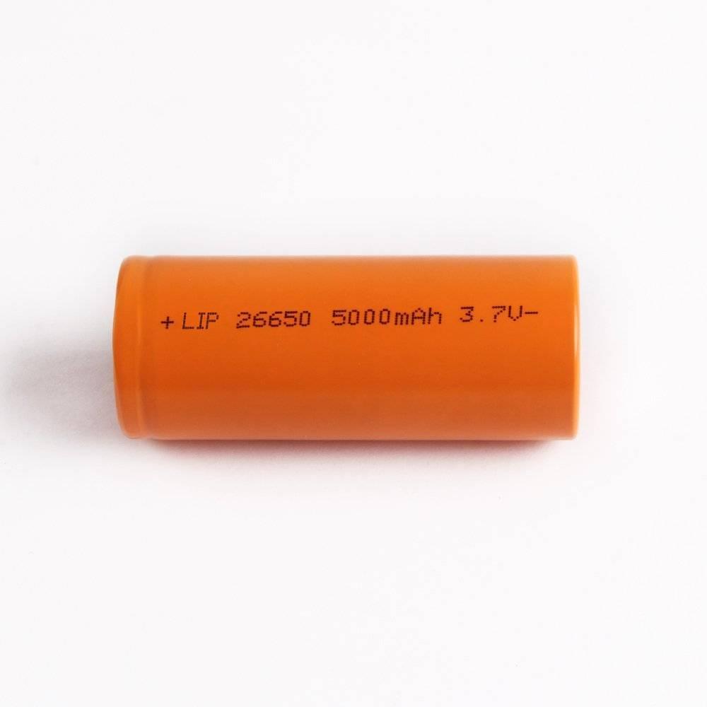 3.7v 2000mah Cylindrical 26650 Li Ion Battery Cell