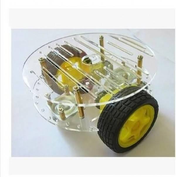 2wd Round Robot Car Chassis