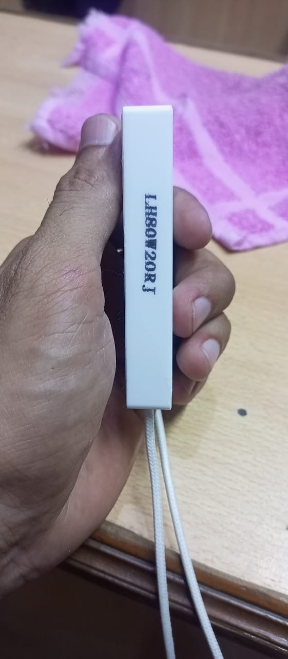 80w 20rj Ceramic Power Braking Resistor Vfd