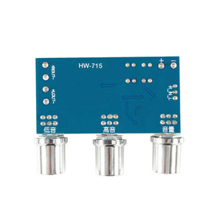 2 Channel Digital Power Amplifier Board 2x80w Xh-m567 Tpa3116d2 Audio Control Amplifier