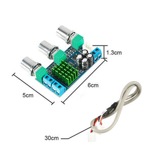 2 Channel Digital Power Amplifier Board 2x80w Xh-m567 Tpa3116d2 Audio Control Amplifier