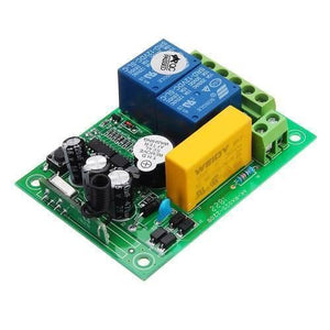 2 Channel Wireless 433mhz Remote Control Switch Module Ak Rk02s 220b With Rf Remote Controller Transmitter