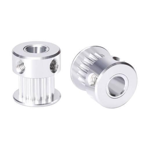 2 Meter Gt2 Timing Belt With 2pcs Of 5mm Gt2 Pulley 16 Teeth