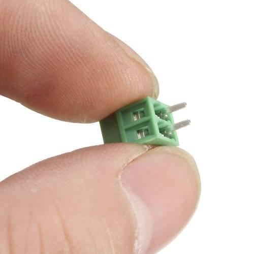Kf 128 2p 5mm Pitch 2 Pin Pcb Screw Terminal Block Connector - Digilog Pakistan