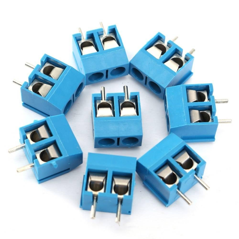 2 Pin Plug-in Screw Terminal Block Connector 5.08mm Pitch
