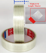 2cm Strong Fiber Strips Adhesive Tape For Rc Model