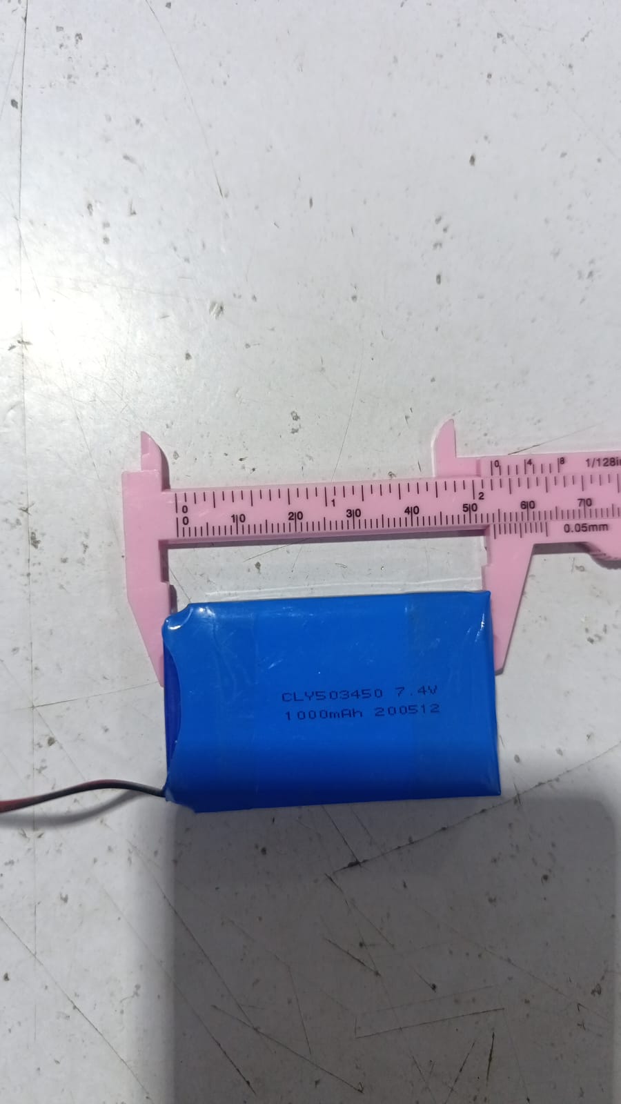 Battery Wholesale 2s 7.4v 1000mah Rechargeable Lipo Lithium Battery Pack With Jst 2.54mm Connector