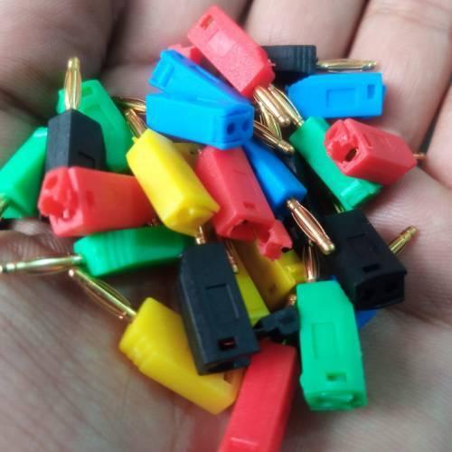 Mix Color 2mm Banana Plug For Electrical And Electronics Lab Trainers