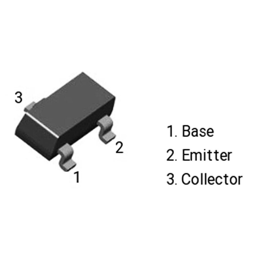 2n3906 Mmbt3906 Transistor Pnp Smd Sot-23