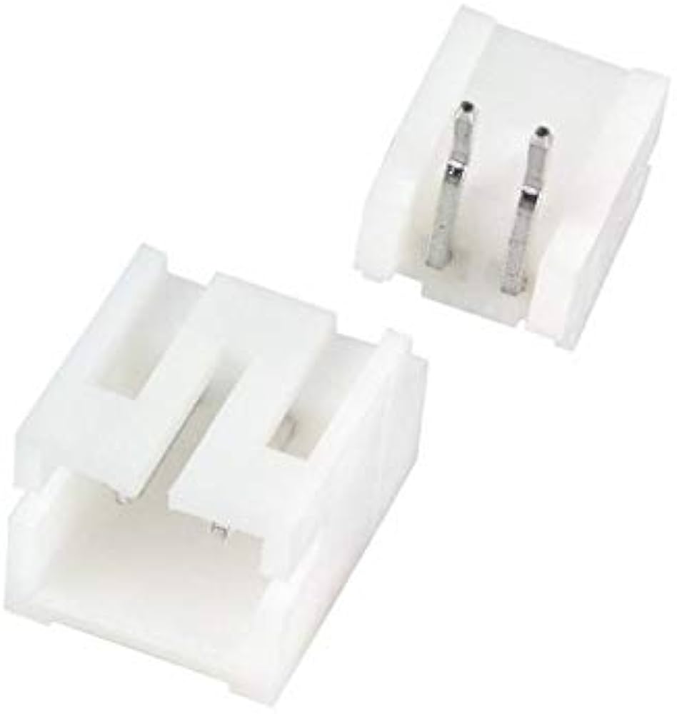 2 Pin Jst-xh Male Right Angle 2515 Connector 2.54mm Pitch