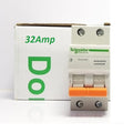 2 Pol 32a Schneider Dc Breaker Dc Mcb Ic60n