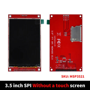 3.5 Inch Tft Lcd Module With Touch Panel Ili9488 Driver 320x480 Spi Port Serial Interface (9 Io) Touch Ic Xpt2046