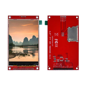 3.5 Inch Tft Lcd Module With Touch Panel Ili9488 Driver 320x480 Spi Port Serial Interface (9 Io) Touch Ic Xpt2046