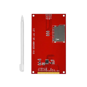 3.5 Inch Tft Lcd Module With Touch Panel Ili9488 Driver 320x480 Spi Port Serial Interface (9 Io) Touch Ic Xpt2046