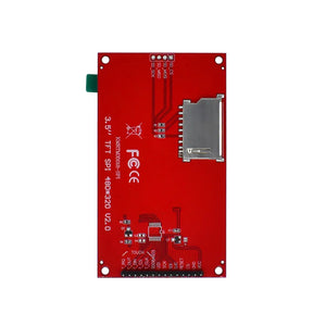 3.5 Inch Tft Lcd Module With Touch Panel Ili9488 Driver 320x480 Spi Port Serial Interface (9 Io) Touch Ic Xpt2046