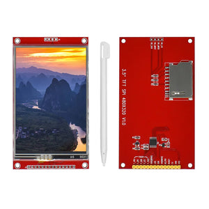 3.5 Inch Tft Lcd Module With Touch Panel Ili9488 Driver 320x480 Spi Port Serial Interface (9 Io) Touch Ic Xpt2046
