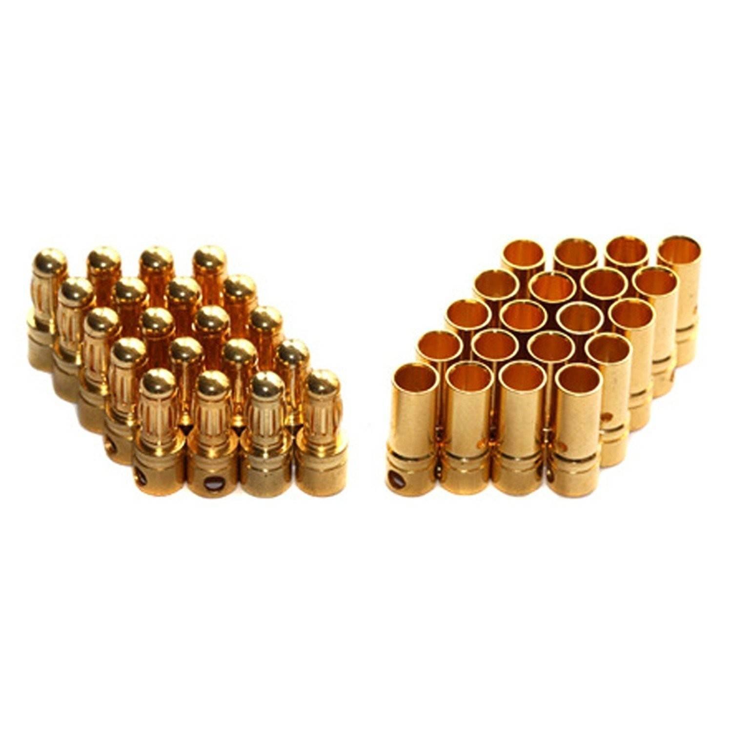 3.5mm Gold Bullet Connector Battery Esc Plug
