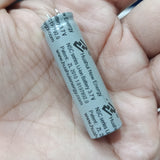 Stock Lot 3.7V 800mAh Lithium Battery 14mm x 50mm 2-Pin Rechargeable (Li-ion Cylindrical Cell)