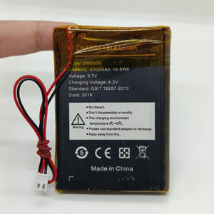 3.7v 4000ma Li Ion Battery With Jst 2.54mm Connector 14.8wh