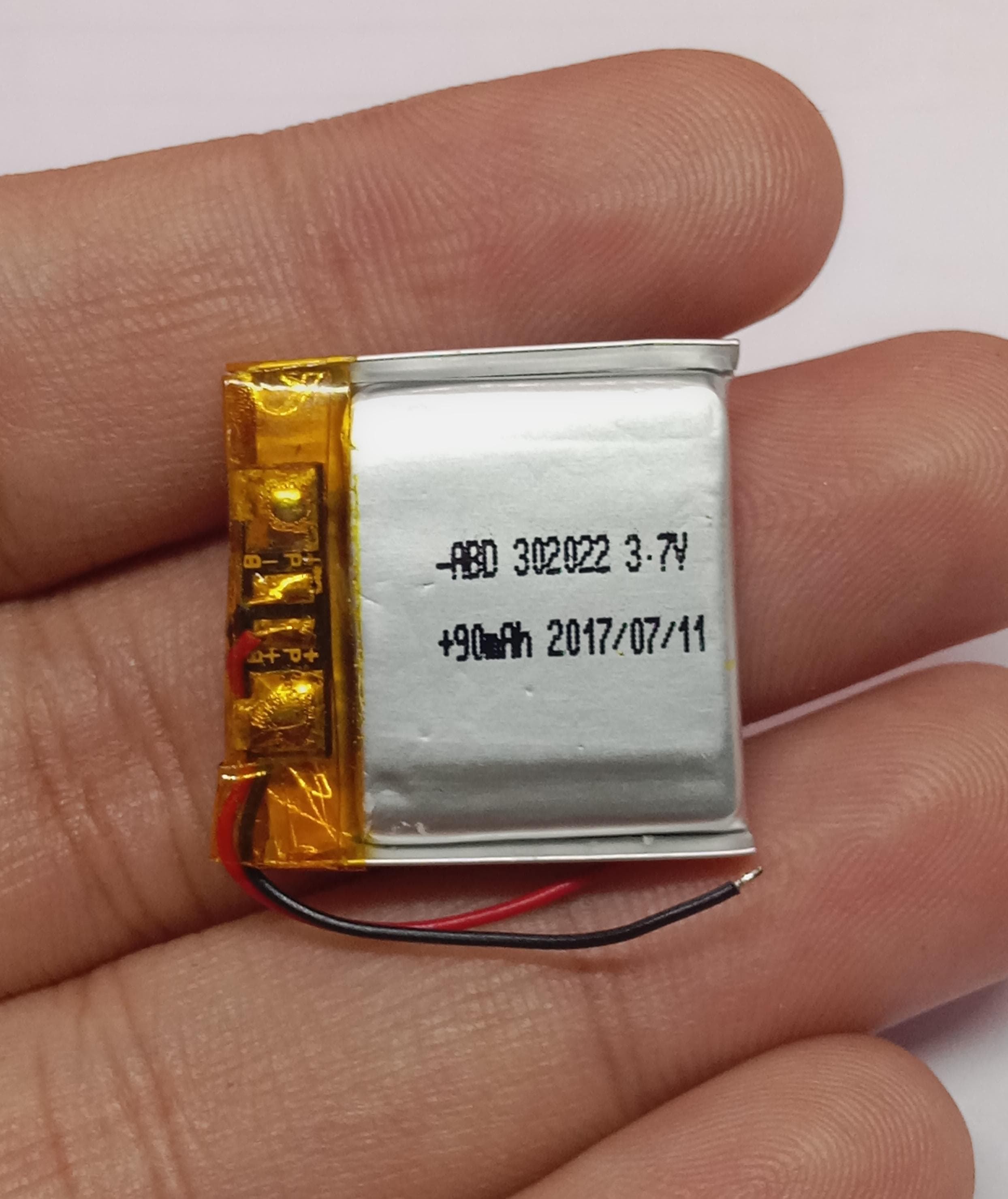 3.7v 90mah Lithium Ion Li-ion Battery