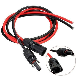 30a 1000v Male Female Mc4 Connector For Solar Panel Dc Wire Cable