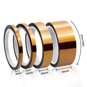 Kapton Tape 30mm Polyimide Film Heat Resistant Adhesive Tape