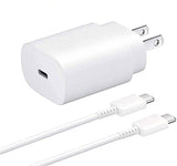 Samsung 25w Type c Fast Charger With Type c To Type c Cable - High Quality