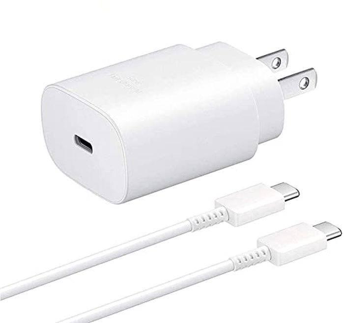 Samsung 25w Type c Fast Charger With Type c To Type c Cable - High Quality