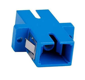 Sc Upc Adapter Connector Simplex Single Mode Plastic Fiber Optic Adapter/connector