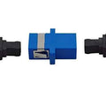 Sc Upc Adapter Connector Simplex Single Mode Plastic Fiber Optic Adapter/connector