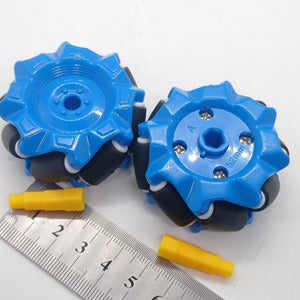 1 Piece 52mm Mecanum Omni Wheels Tires For Diy Rc Robot Toys Tt Motors