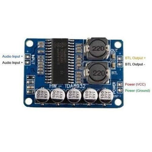 35w Digital Amplifier Board Tda8932 Mono Audio Power Amplifier Module Low Power Consumption