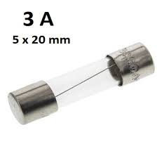 3 Amp 5x20mm 250vac Glass Fuse