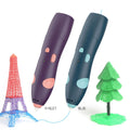 3d Pen For 3d Printing, Pcl Drawing Pen, Usb Chargeable 3d Pen With Safe Pcl Filament