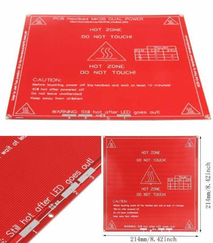 3d Printer Pcb Heated Bed Mk2b 12v And 24v