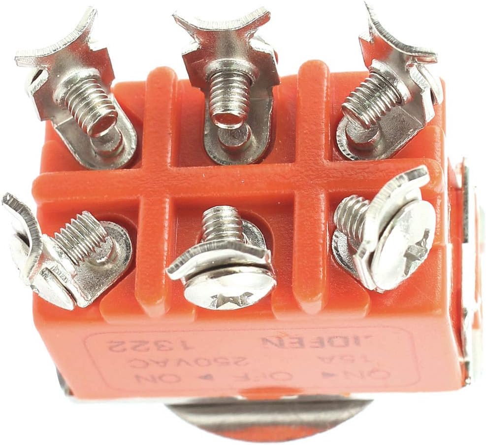 3 Position On Off On Screw Terminal Toggle Switch 6 Pin Pakistan