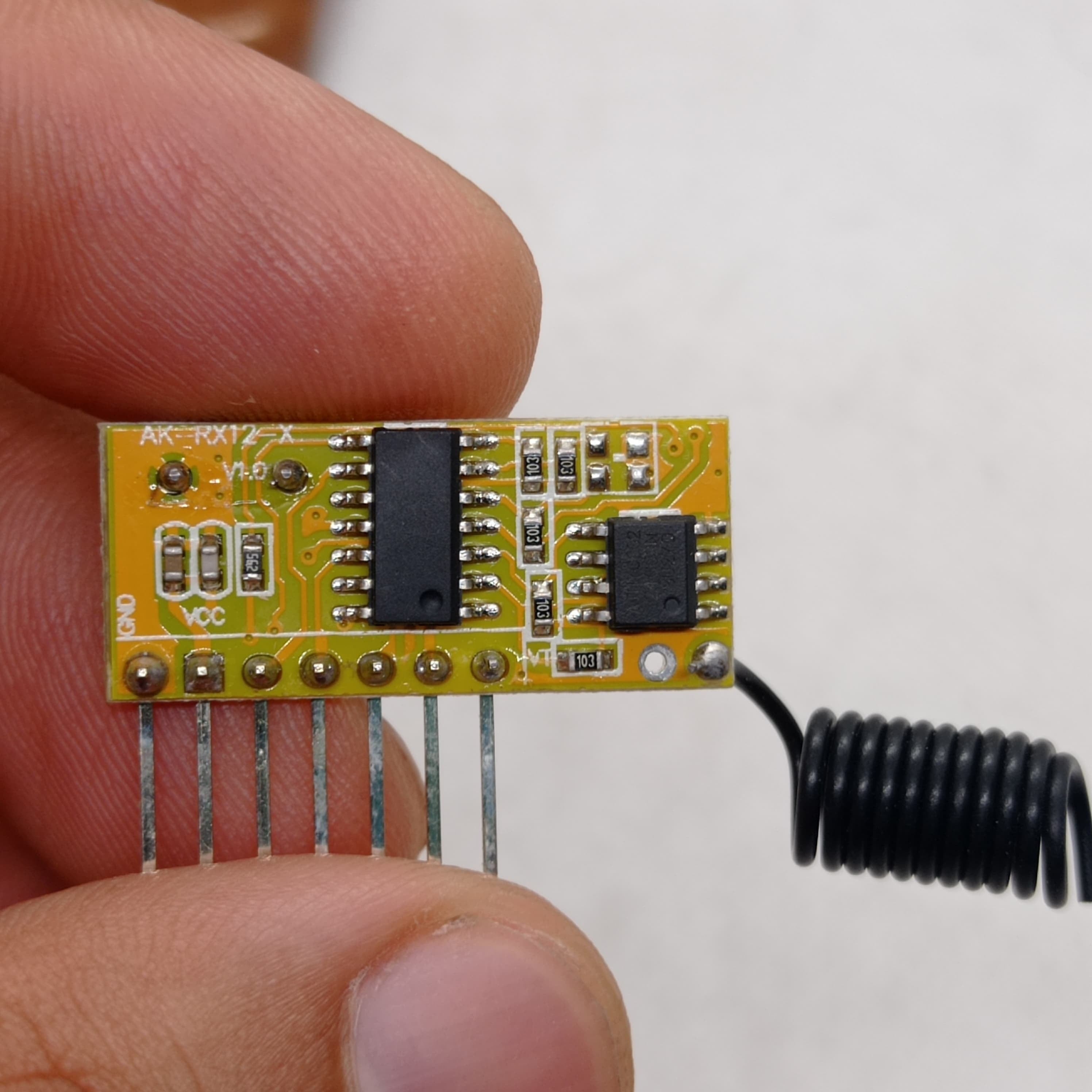 Without Battery 4 Channel Wireless Remote Control Kit RX12 RF Transmitter Receiver Module For Arduino Momentary Type