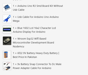 Beaconhouse Arduino Starter Kit