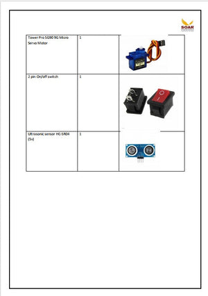 Soar Stem school AY 2024-25 Component list for Grade 5